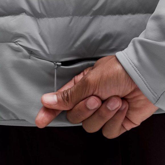 Lululemon Mens Gray Down For It All Hoodie XL - Picture 10 of 11